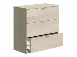 Dormitorio Completo|Pack 4 muebles aux. dormitorio juvenil en color roble