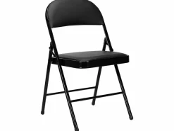 ORION91 Silla Conferencia|Pack 5 Sillas Plegables Acolchadas O91