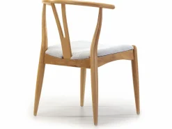 Pack 2 sillas Rustic Color Roble, Madera Maciza, 55 x 54,5 x 76 cm^VS Venta-stock Outlet