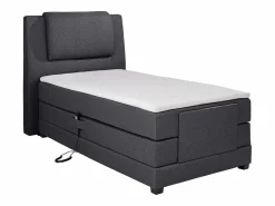 Palacio Pack boxspring relajación CASTEL de - Tela antracita Gris antracita New
