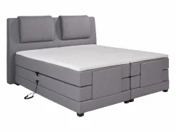 Palacio Pack boxspring relajación CASTEL de - Gris claro Best
