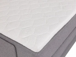 Palacio Pack boxspring relajación CASTEL de - Gris claro Best