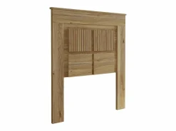 Pack Cabecero de 110 x 120 cm + 1 Mesita de Noche de 3 Cajones | Dormitorio Completo Infantil | Color Mauvella Rayas – Meyvaser Marru00f3n