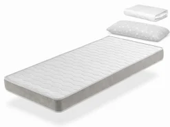 Pack Colchón de Epuma 90x190 cm SHIRA SONHO con Sábana Protectora y Almohada Discount