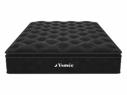 Ysmée PACK Colchón muelles ensacados+Somier 180 x 200cm BLACK DREAM Negro Best