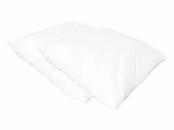 vidaxl Almohada|Pack de 2 almohadas Scala espuma viscoelástica blanco 14x80x80 cm