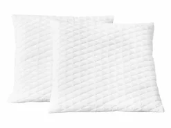 vidaxl Almohada|Pack de 2 almohadas Scala espuma viscoelástica blanco 14x80x80 cm