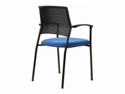 Pack de 4 sillas confidente acabado negro/, 55 cm(ancho) 85 cm(altura) 55cm(fondo)^ Outlet