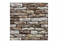 Atmosphera Sticker|Pack de 2 stickers de pared piedra rojo 30x30 cm