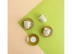 Vajilla|Vajilla|Pack de 6 tazas Kansas Quid porcelana 9 cl