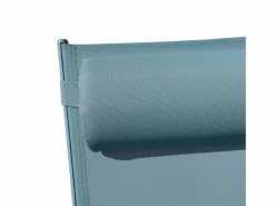 Happy Garden Pack de 2 tumbonas GALAPAGOS de textileno claro aluminio claro Azul Outlet