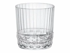 Pack de 6 vasos America 20's Bormioli 37cl con relieve^Bormioli Rocco Discount