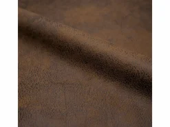 Rendez-Vous Déco Pack de sofá y sillón marrón envejecido 4 plazas - Club Marru00f3n