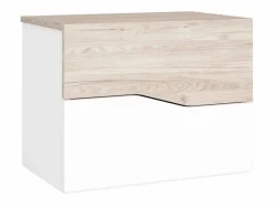 Dormitorio Completo|Pack Dormitorio Asimetric Robke Sahara: Cabecero, 2 Mesitas, Cómoda