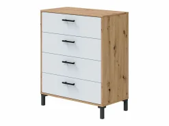 Dormitorio Completo|Pack Dormitorio Matrimonio Lúmina Nórdico: Cabecero, Mesitas, Cómoda, Armario