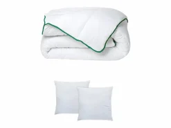 Pack Edredón 220 x 240 + 2 almohadas 60 x 60 cm - Anti-ácaros Greencare - AZYLIA II^DREAMEA Hot