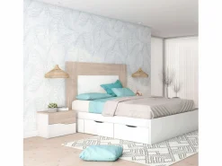 Dormitorio Completo|Pack muebles dormitorio c/ cómoda Sahara Estilo nórdico