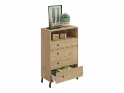 Pack Muebles Dormitorio Camila: Armario, Cómoda, Mesita, Cabecero^ Online