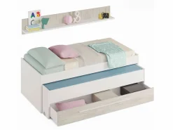 Pack Muebles Dormitorio Juvenil y Roble: Cama + Armario + Escritorio.^ Best