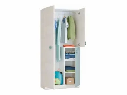 Pack Muebles Dormitorio Juvenil Cama Nido Estante y Armario 90x190 cm^ Online