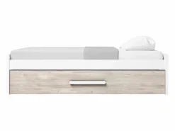 Dormitorio Completo|Pack Muebles Juveniles Habitación Estelle Modernos y Roble Sahara