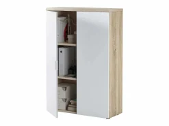 Pack Muebles Oficina: 4 Mesas, 4 Armarios, & Canadian Moderno Blanco New