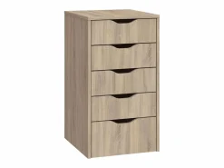 Mesa De Ordenador|Pack Ofc. Scaled Estilo Moderno Roble Cambrian