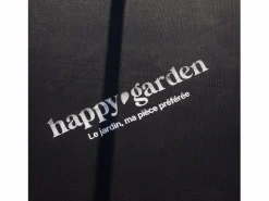Happy Garden Pack Premium Trampolín 245cm reversible / verde CANBERRA + red, escalera, funda y kit de anclaje Azul Best
