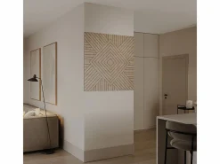Panel de pared roble 52x0.8x52^Vicco Discount