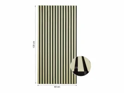 Panel De Pared|Panel de pared 60x120x2.5 cm crema