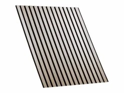 Panel de pared 60x60x2,5 cm gris Negro / Gris Sale