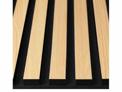 Panel de pared 60x120x2.5 cm Natural Negro / Marru00f3n New