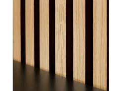 Panel de pared 60x120x2.5 cm Natural Negro / Marru00f3n New