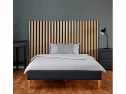 Panel de pared 60x60x2.5 cm paneles acústicos de sonido natural Negro / Marru00f3n Best