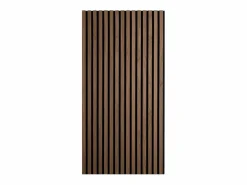 Panel de pared 60x120x2.5 cm panel acústico marrón para sonido Negro / Marru00f3n