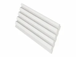 Vente-unique Panel mural 3D pack de 3,71 m² lote de 8 piezas TATIANA Blanco Hot