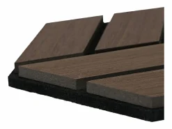 Paneles acústicos 30x26 cm Marrón Hexágono Panal Marru00f3n Hot