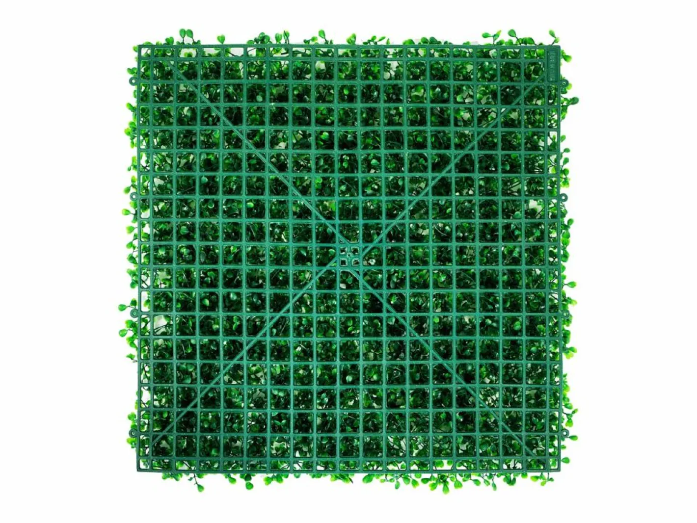 Paneles de Buxus Artificiales SucceBuy 25.4x25.4 cm 48 Piezas, Seto Resistente a UV para Decoración de Valla^