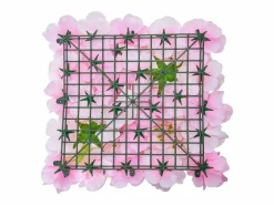 Paneles de Flores Artificiales, SucceBuy Panel de Pared Floral 3D, 12 Piezas de 38 × 38 cm, Tapete Floral Artificial para Bodas, Privacidad^ Outlet