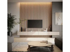 Vicco Paneles de pared roble 120x1.8x40 akustikpaneel Color natural claro Discount