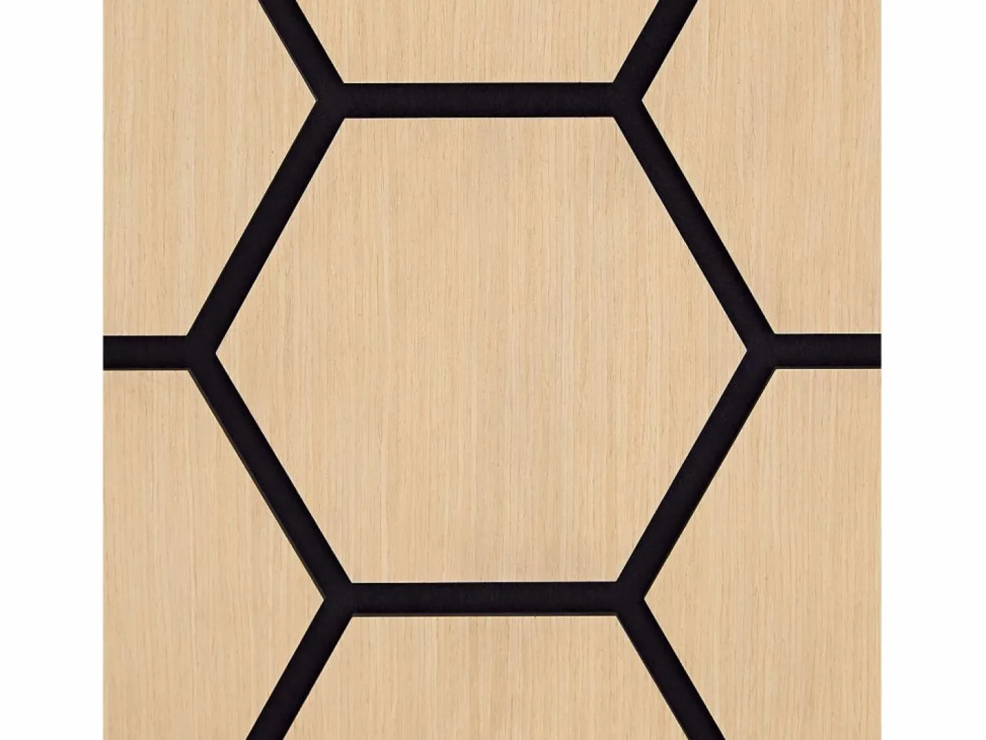 Paneles de pared 62x76 cm Hexágono natural Marru00f3n Hot