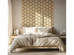 Paneles de pared 62x76x2 cm natural Marru00f3n