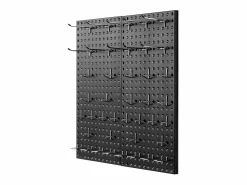Panel De Pared|Paneles Perforados de Metal SucceBuy, 2 Paneles, 609,6 x 304,8 mm, para Herramientas de Taller