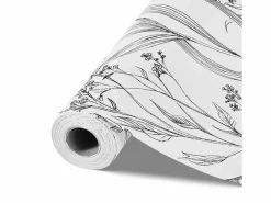 Papel Pintado|Papel Pintado|Papel Pintado Adhesivo de Pared SucceBuy, 45 cm x 10 m, Rollo Papel Pintado Autoadhesivo Vinilo, Motif Floral Botánico , Impermeable