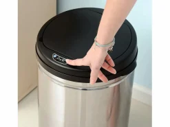 Papelera automática con sensor, 30L, acero inoxidable, color (Ø30,5x51,5 cm)^ Clearance
