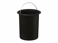 Papelera de colores con tapa de bambú 3 l^Five Best
