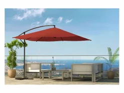 Concept-Usine Sombrilla|Parasol cuadrada 3x3 metros SOLENZARA