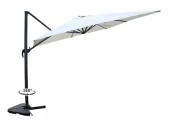 Concept-Usine Sombrilla|Parasol excéntrico rectangular 3 x 4 m giratorio en 360° crudo CESARE