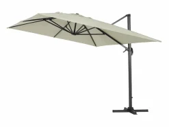 Parasol Lateral de jardín en aluminio - Sun 4- Rectangular- 3 x 4 m - Crudo^Habitat et jardin Best