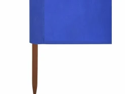 Paravientos de playa de 9 paneles tela celeste 1200x80 cm ES849755 Azul Best